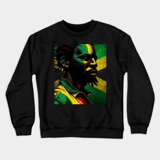 Rasta Jamaica man Crewneck Sweatshirt